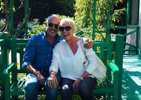 Antonella Clerici e Vittorio in vacanza - Instagram