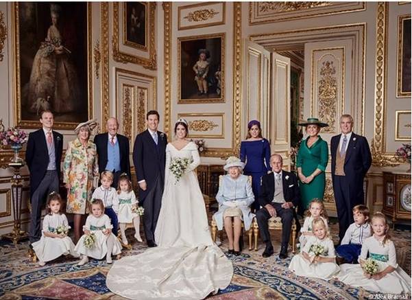 Royal Wedding, la principessa Eugenie si sposa