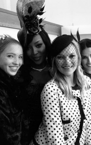 Naomi Campbell, Demi Moore, Kate Moss e la figlia Lila - il selfie postato su Instagram