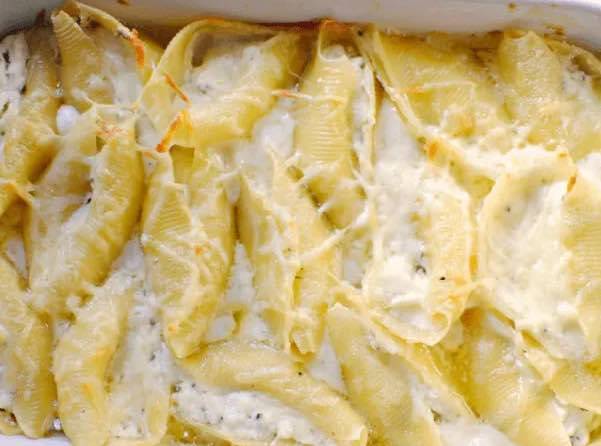 Conchiglioni ricotta e limone