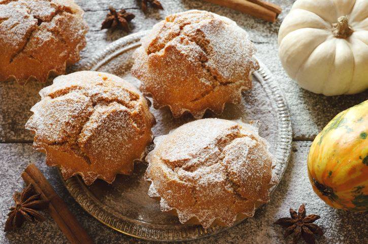 Muffin alla Zucca senza Burro