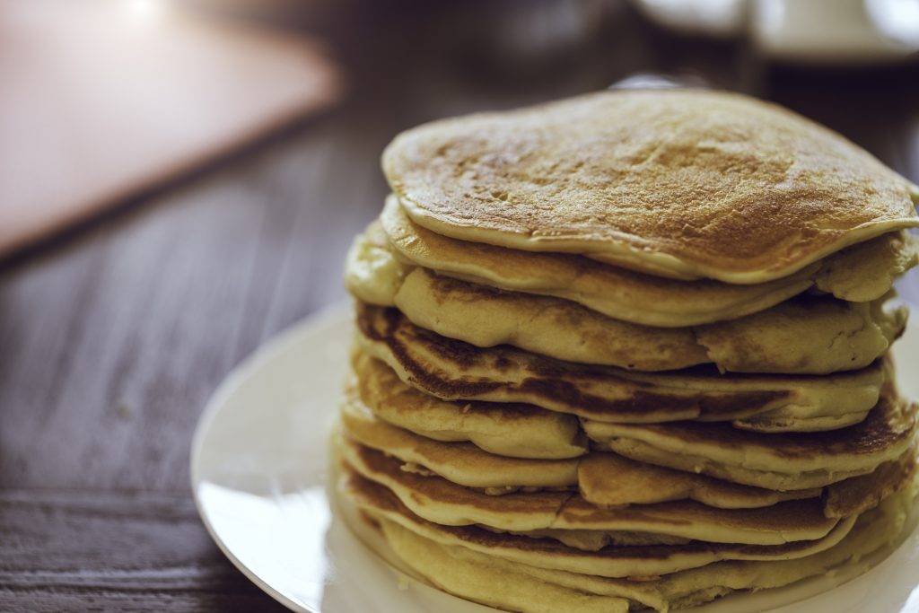 tiramisu con pancakes