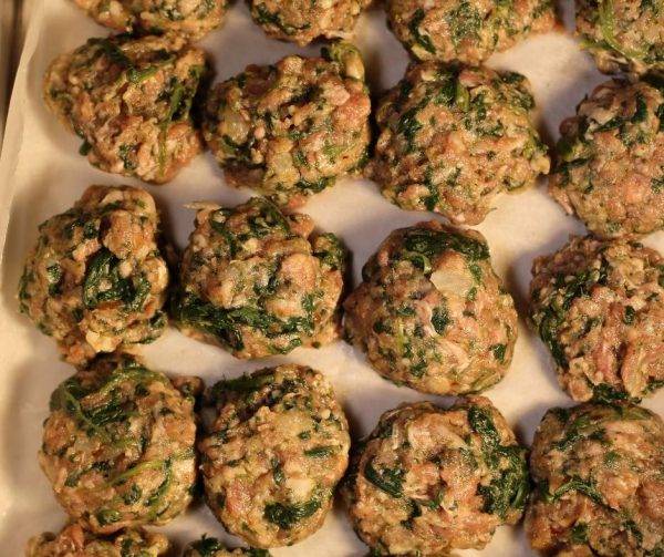 Polpette spinaci e ricotta