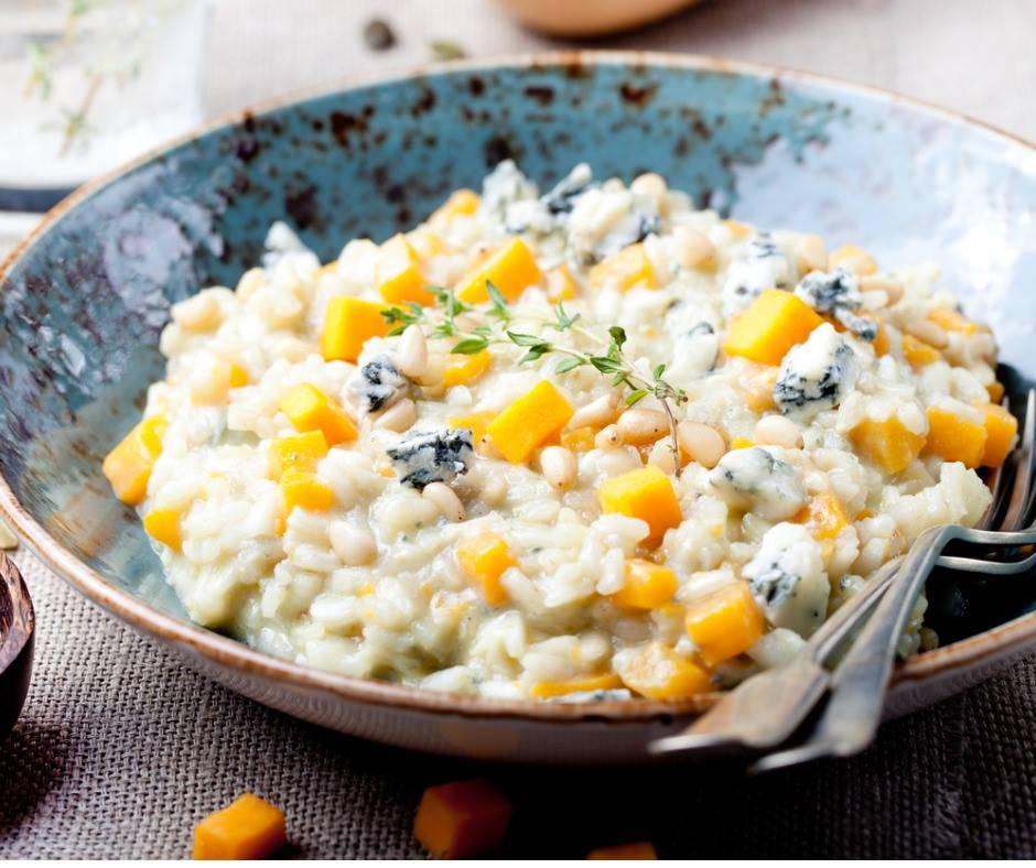 Risotto Zucca e Gorgonzola