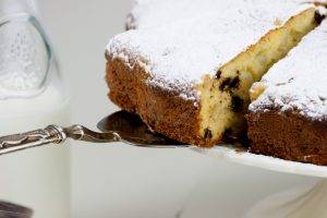 torta della nonna ricotta e cioccolato