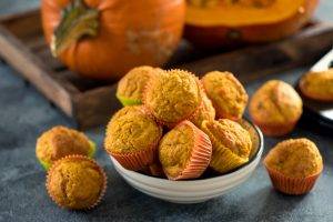 Muffin soffici alla zucca