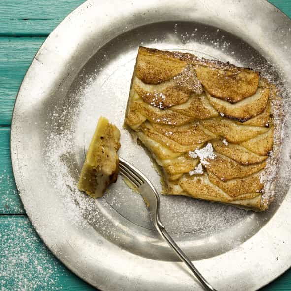 Torta con Mele e Nocciole