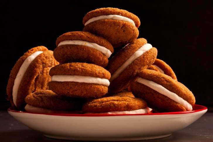 Biscotti cappuccino con crema mascarpone