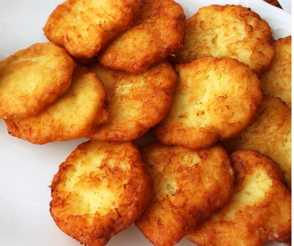 Bomboloni di patate con provola e prosciutto