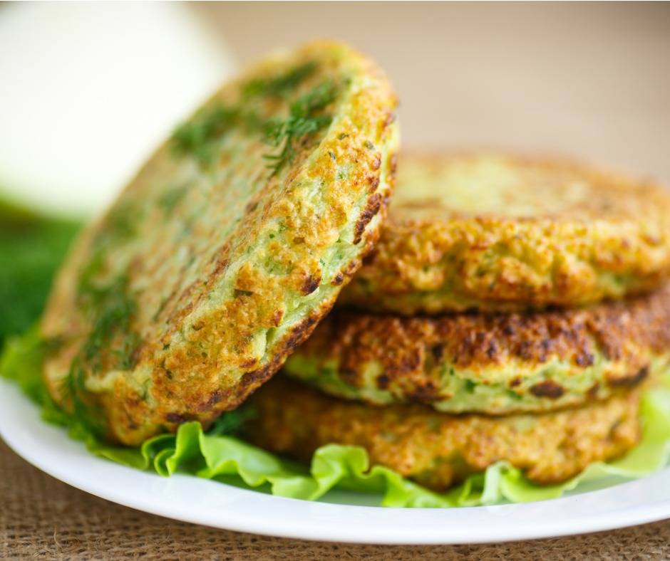 Hamburger di Zucchine e Provola