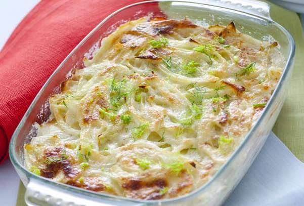 finocchi gratinati al forno