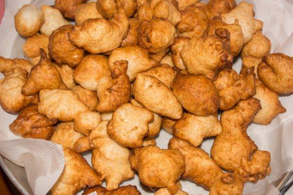 Zeppole e frittelle salate di Natale