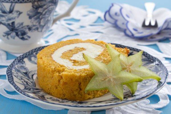 rotolo di pandoro senza cottura