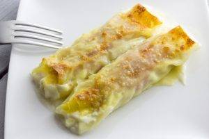 cannelloni salmone e brie