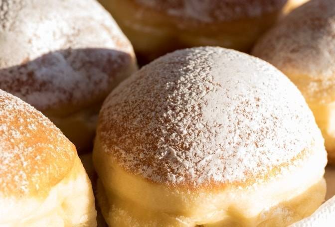 Bomboloni alla Nutella cotti in Forno