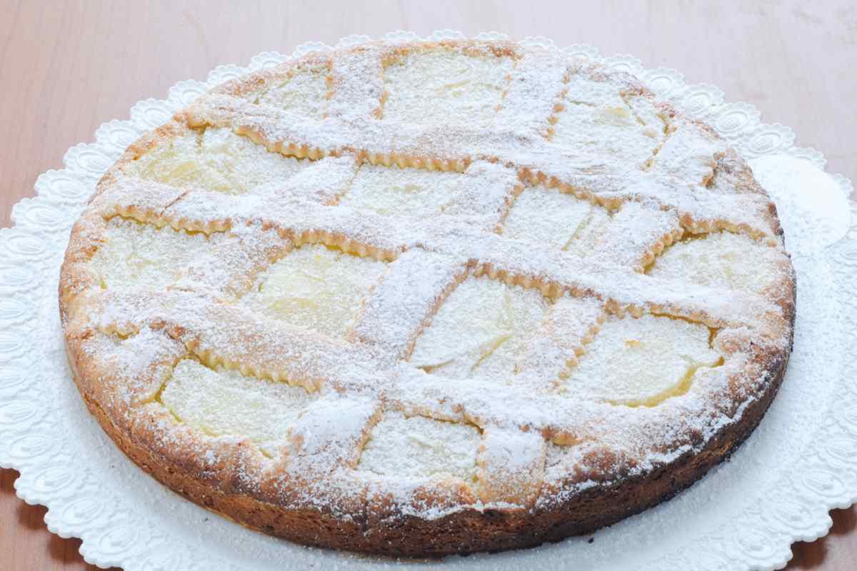 Crostata con Crema Pasticcera Morbida