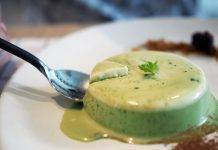 Panna cotta al pistacchio