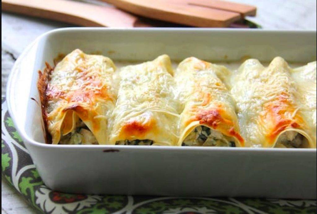 cannelloni verza e salsiccia