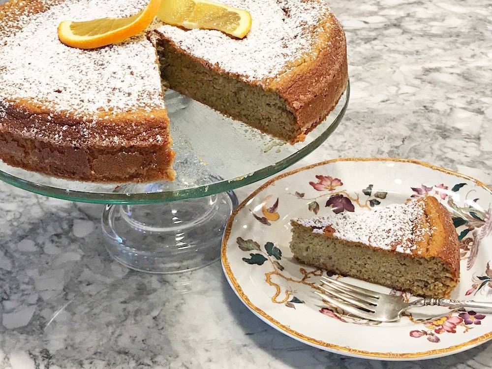 Torta Caprese all'Arancia