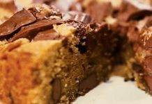 Torta con tavolette di cioccolato, facilissima ed invitante Torta con tavolette di cioccolato