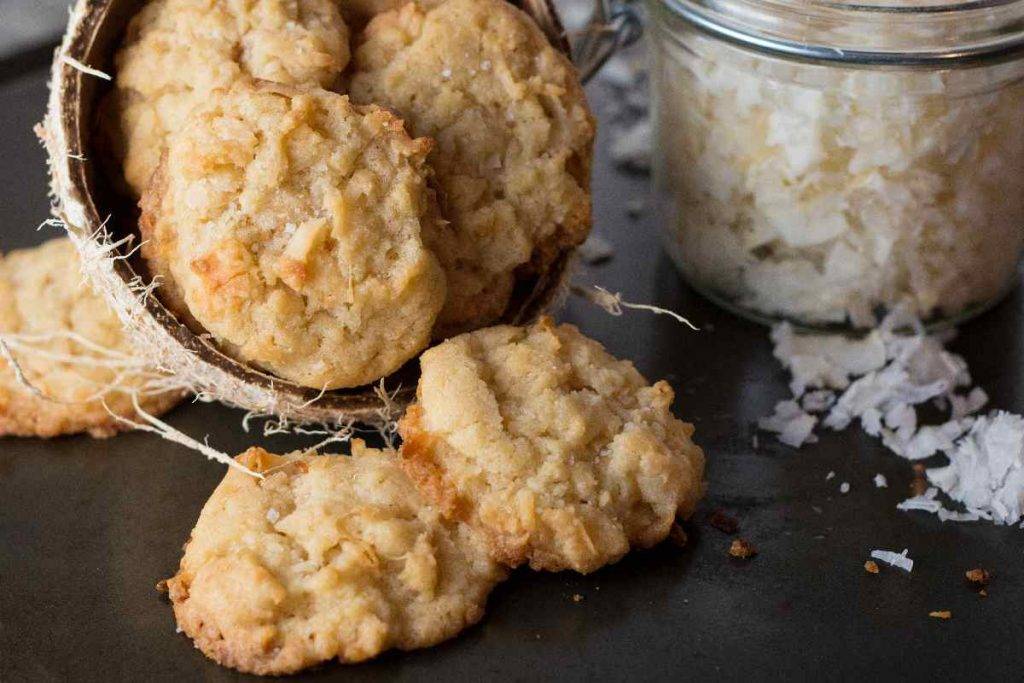 Biscotti al cocco senza glutine