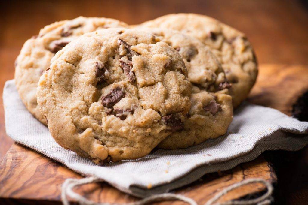 Biscotti senza Glutine con Gocce di Cioccolato