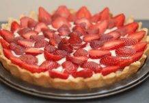 Crostata Fragole e Crema Pasticcera