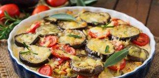 Melanzane e patate al forno