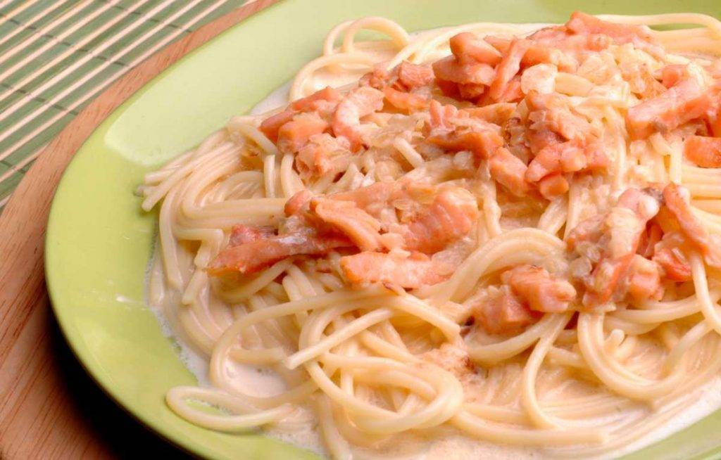 Pasta risottata al salmone affumicato