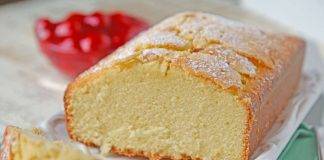 Plumcake soffice alla panna