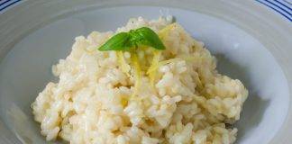 Risotto limone