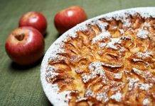 crostata di mele con ricotta