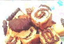 girelle alla nutella di pandoro