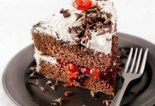 Pan di Spagna al Cacao con marmellata e cioccolato bianco