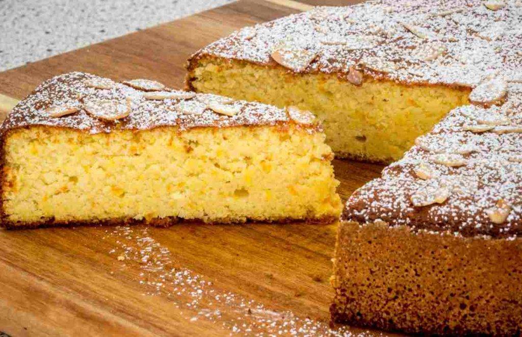 torta di mandorle senza farina e lievito