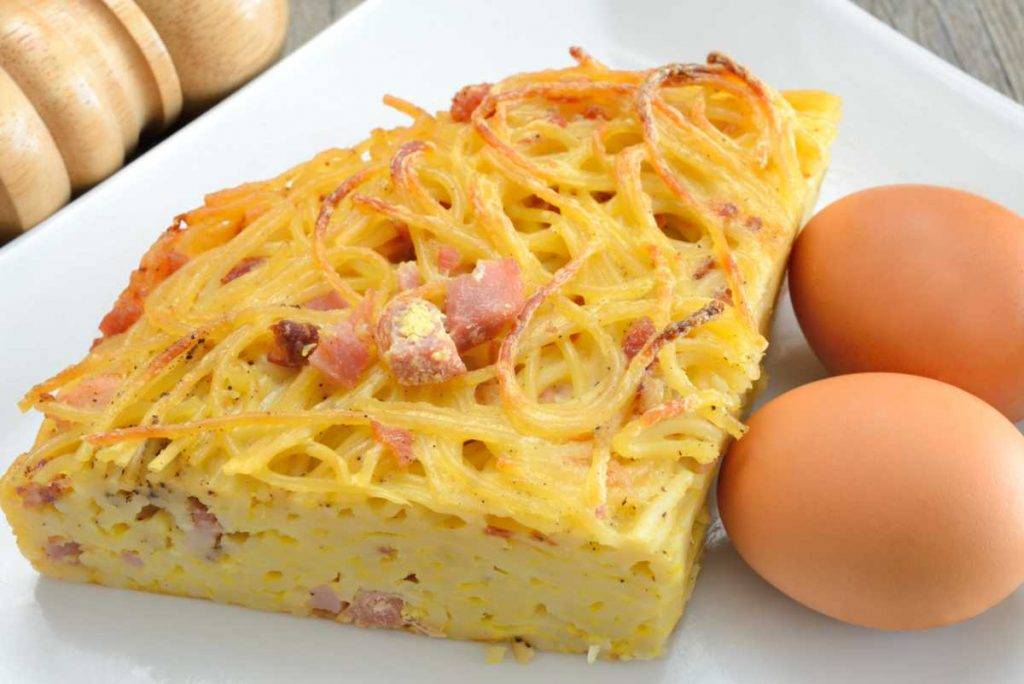 Frittata di Spaghetti