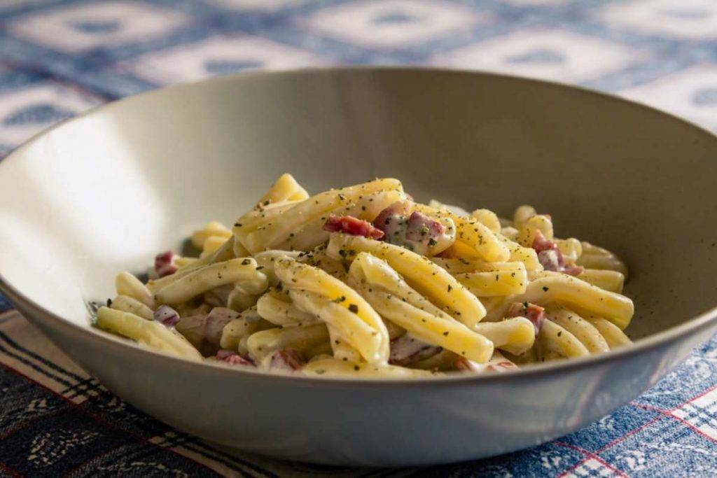 Pasta Speck e Gorgonzola