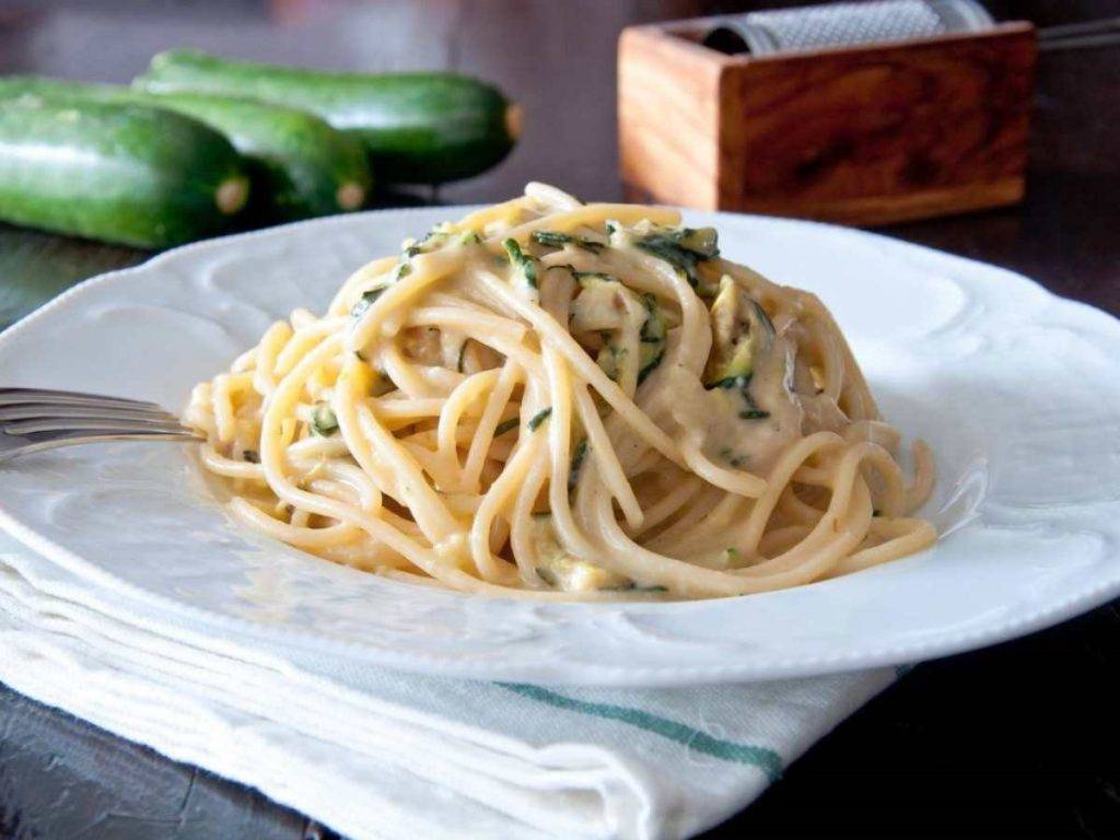 Spaghetti Zucchine e Philadelphia