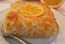 Torta greca all'arancia