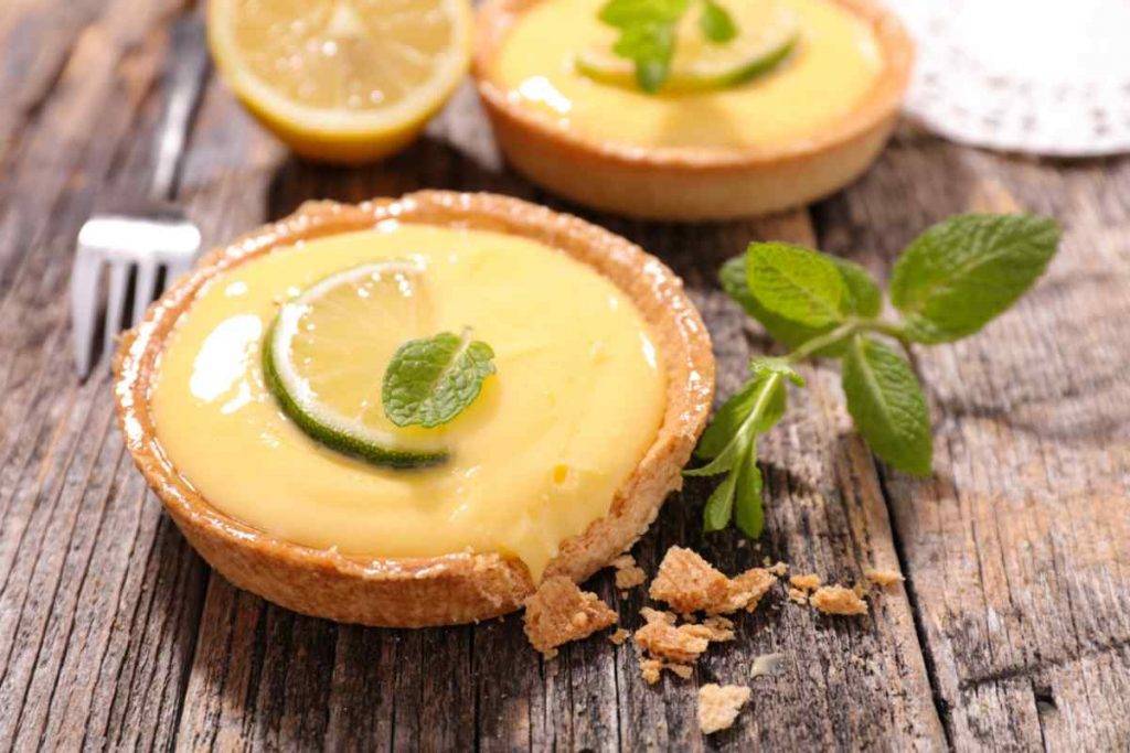 Crostatine con crema al Limone