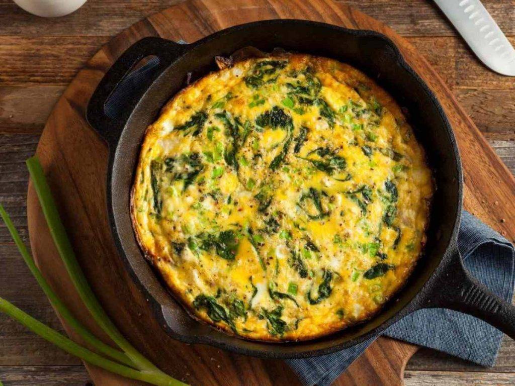 Frittata di Spinaci