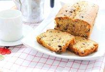 Plumcake semplice alle gocce di cioccolato