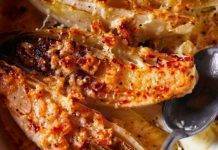 Radicchio al forno gratinato, un contorno invernale facile ed economico radicchio gratinato