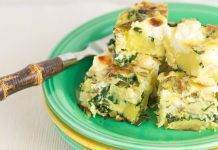 sformato di patate e spinaci