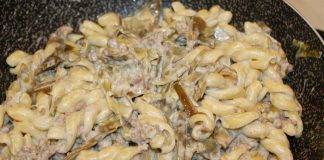 Fusilli ai carciofi risottati