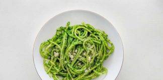 Pasta con Pesto di Tarassaco