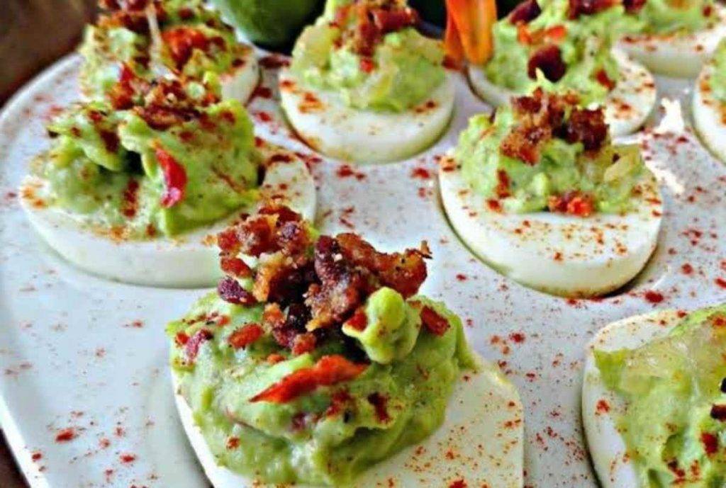 Uova alla Diavola, Bacon e Guacamole