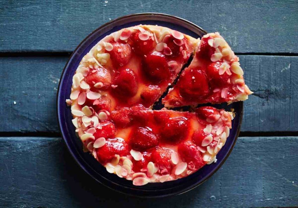 Crostata con Fragole e Mandorle