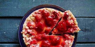 Crostata con Fragole e Mandorle