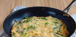 frittata di asparagi selvatici